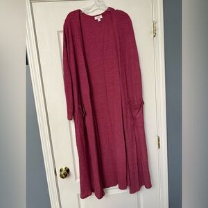 LuLaRoe Pink Knit Cardigan